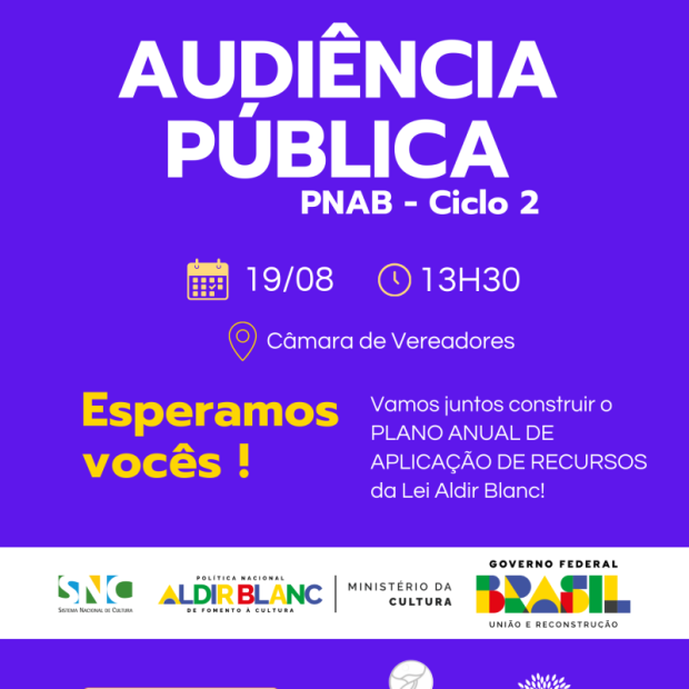 Foto de capa da notícia: Audiência Pública sobre a PNAB