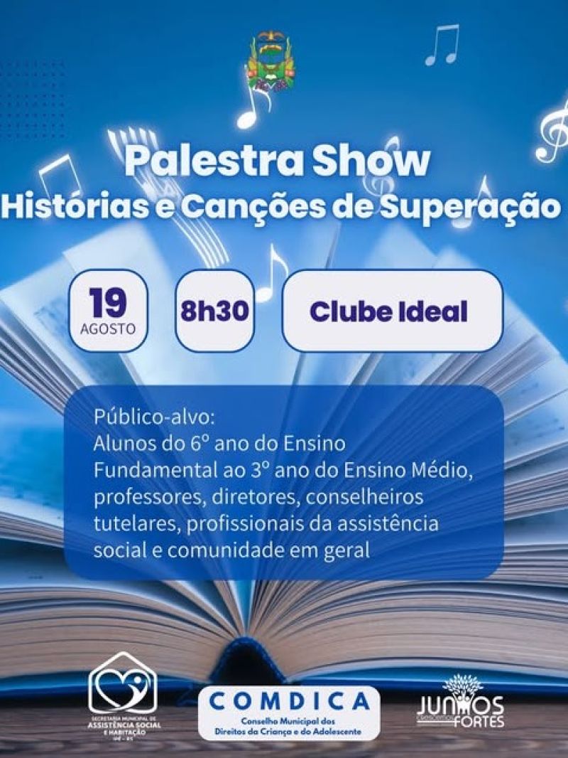 Foto de capa da notícia Palestra Show