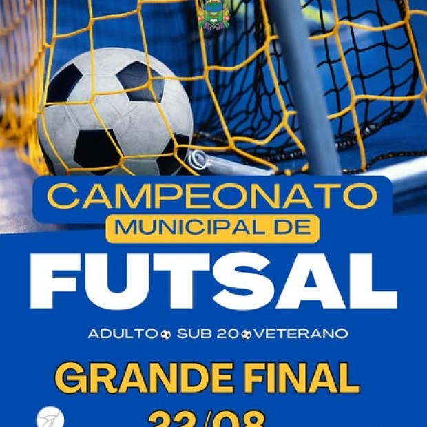 Foto de capa da notícia: Grande Final do Campeonato Municipal de Futsal 2025