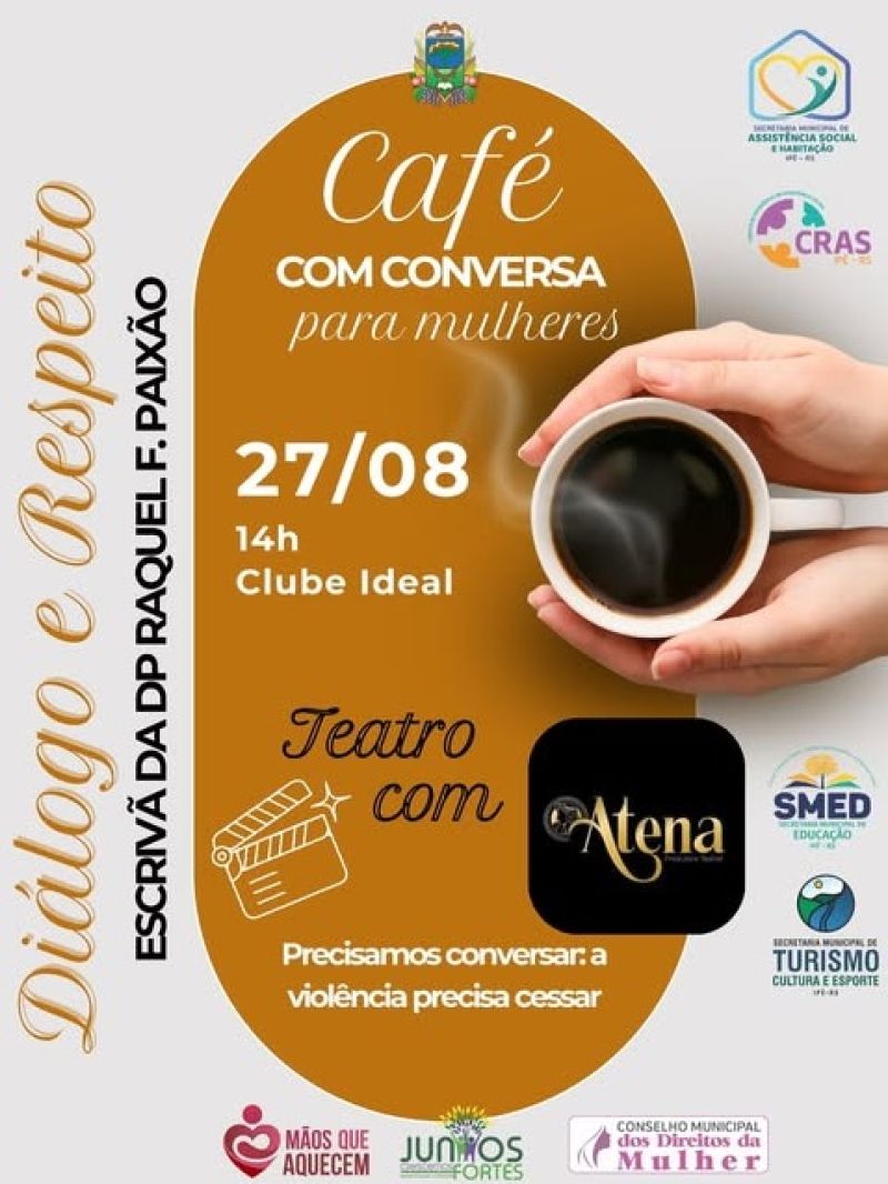 Foto de capa da notícia: Café com Conversa para Mulheres