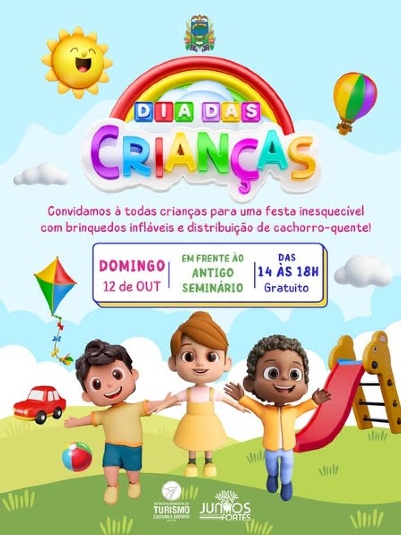 Foto de capa da notícia: Ipê prepara grandes festas para celebrar o Dia das Crianças