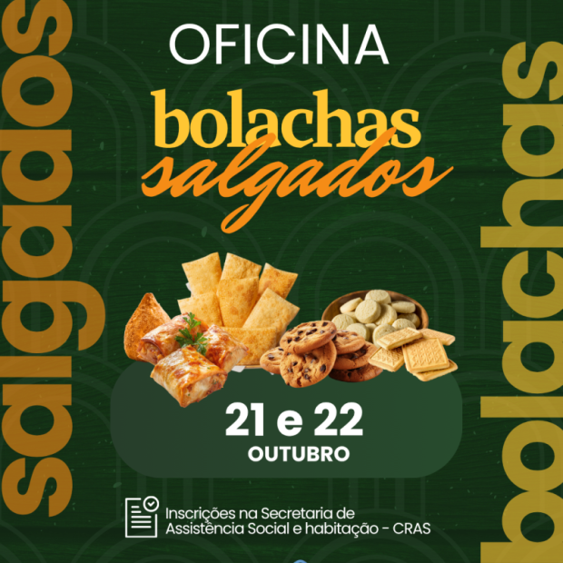 Foto de capa da notícia: Oficina de Bolachas Salgadas