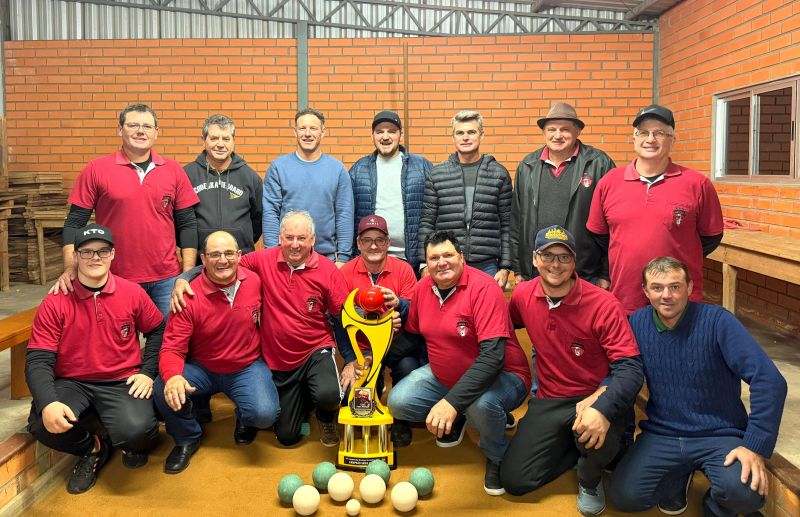 Entrega oficial da premiação do certame de bochas de Nova Pádua será no dia 26 de julho