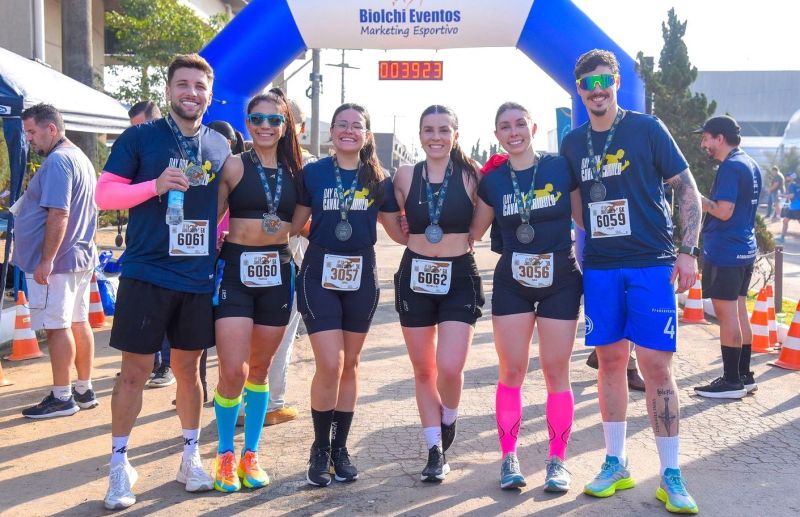Atletas florenses participam da Day Run do Cavalo Crioulo, em Esteio
