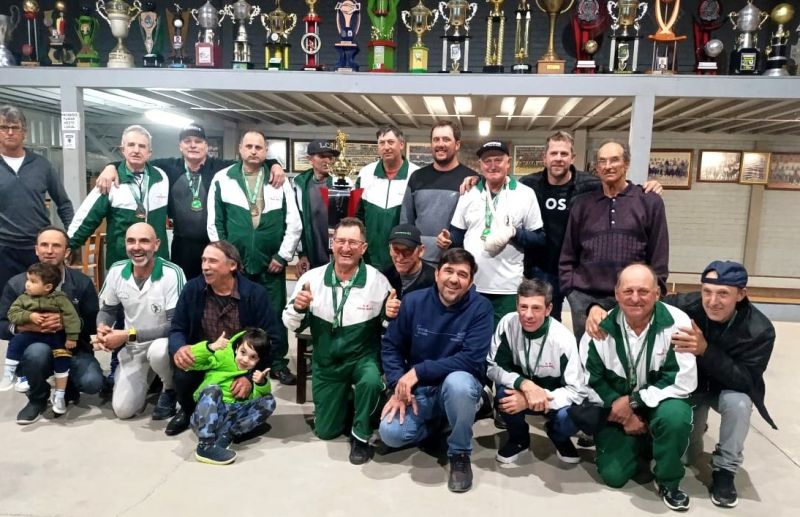 Monte Bérico conquista o sétimo título do Campeonato de Bochas Cancha de Areia de Flores da Cunha