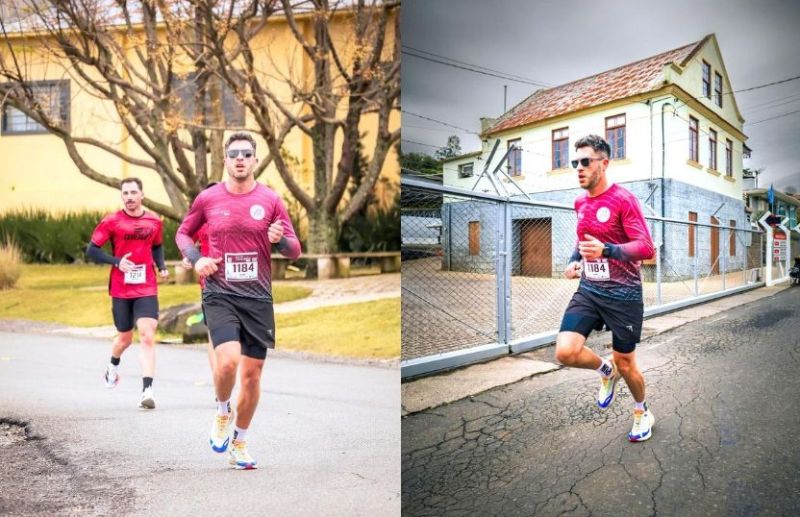 Samir Andreazza Binini participou da 10ª edição da Vino Run na Casa Perini