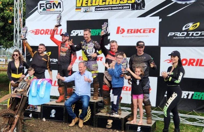 Márcio Vizentin disputou a 3ª etapa do Gaúcho de Velocross em Alegrete