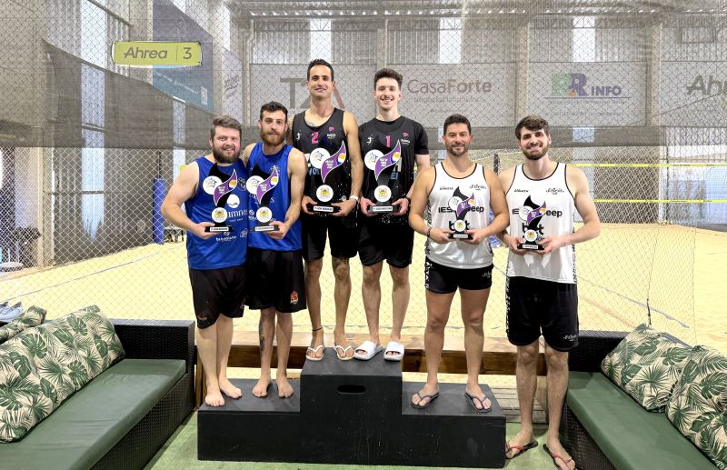 Dupla florense conquista o 3º lugar no Aberto de Caxias de Vôlei de Praia