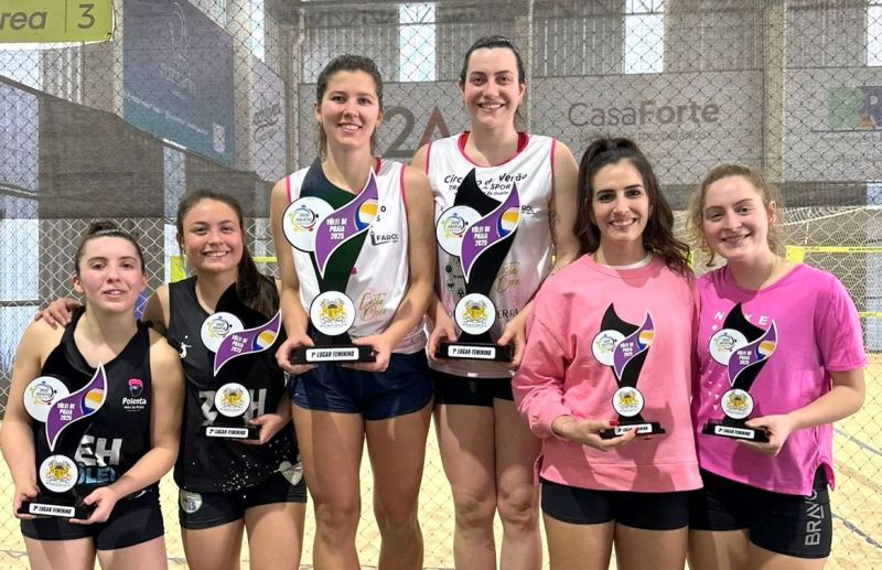 Bárbara Hoffmann Demoliner é campeã do Aberto de Caxias de Vôlei de Praia