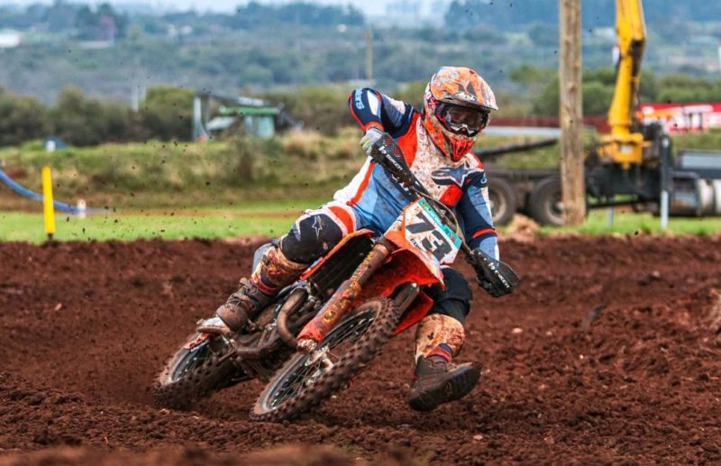 Edinho Izéria foi pódio na 3ª etapa do Gaúcho de Velocross, em Alegrete