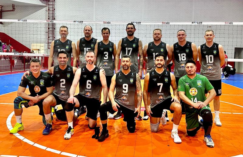 Foto Maicon Trentin Damin é vice-campeão Campeonato Catarinense de Voleibol Master