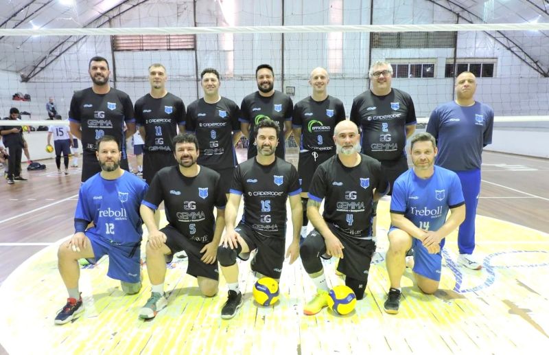 Foto C.E.R Cruzeiro conquista duas vitórias na 1ª etapa da Liga Master +40 de Vôlei