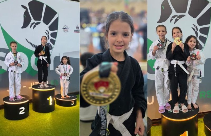 Foto Eloá Tonin De Borba conquista o título do Campeonato Gaúcho de Jiu-Jitsu